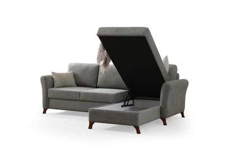 İNCİ YATAKLI BAZALI KÖŞE KOLTUK, SAĞ