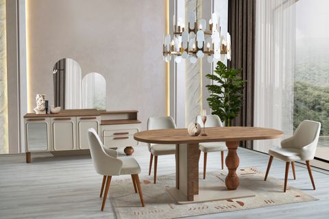 İNCİ YEMEK ODASI TAKIMI