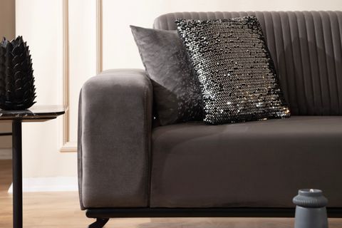 LOFT KOLTUK TAKIMI, ANTRASİT KREM