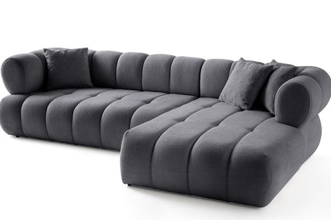 HELSİNKİ SAĞ KÖŞE KOLTUK, KOYU GRİ