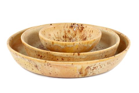 OVAL YEMEK TABAĞI SETİ, ÜÇLÜ, TERRA