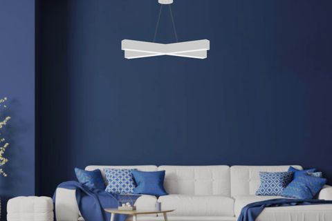 HEGZA LIGHTING PAPILLON LED AVİZE, BEYAZ KASA BEYAZ IŞIK