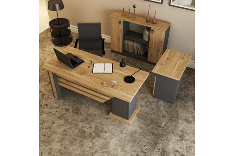 KALENDER DEKOR OPHİRA-1-3-4 OFİS BÜRO MASA TAKIMI, OPH04