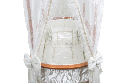 HACEGAN SALLANIR SEPET BEŞİK, AÇIK KAHVE, 60X90