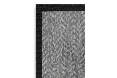 NOVELLO AGRA HASIR DOKULU SİSAL SİYAH HALI, 80X150