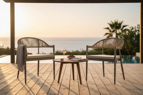 PORT BAHÇE BALKON SANDALYESİ, İKİLİ