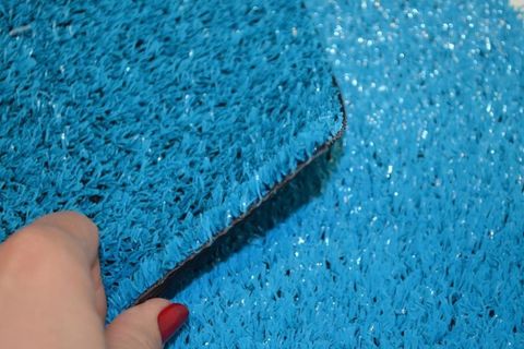 CONFETTİ FLAT 7 DÜZ ÇİM JT 100 CM TURKUAZ 100X150