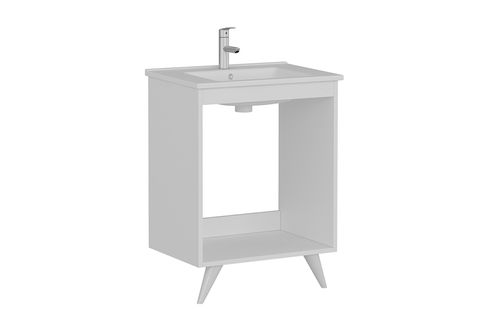 VERA BANYO DOLABI ALT 65CM AY2K ETJ BEYAZ ANTRASİT