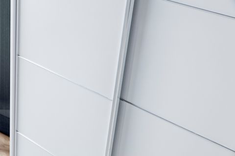 CİTY SÜRGÜLÜ GARDIROP, BEYAZ, 200 CM