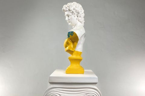 DAVID LEAK POP ART DEKORATİF ROMA YUNAN HEYKELLERİ