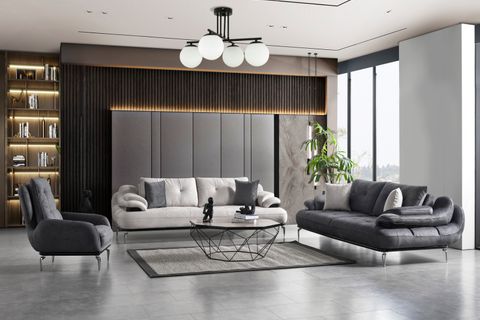 RİOX KOLTUK TAKIMI, GRİ
