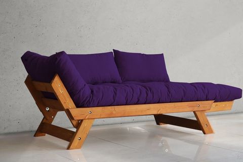 WOODESK ADALAR MASİF AHŞAP KANEPE, TİK-MOR RENK, CPT8127-210