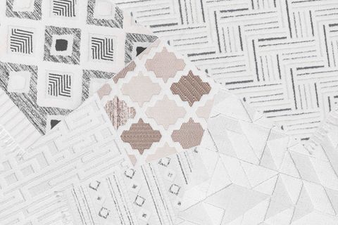 ENJOY BUKLELİ PELUŞ SHAGGY HALI C796B, KREM, 120X170