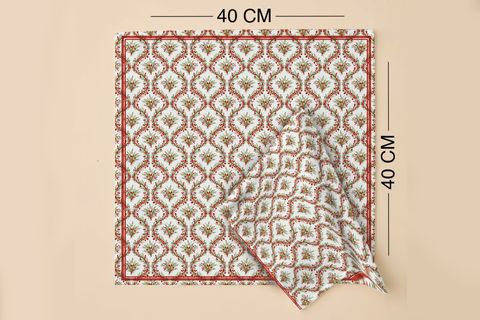 YILBAŞI ÇELENKLERİ PAMUKLU ALTI ADET PEÇETE