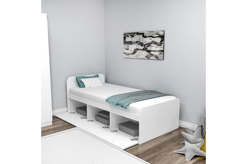 AKSER GENÇ ODASI TEK KİŞİLİK KARYOLA, 90X190