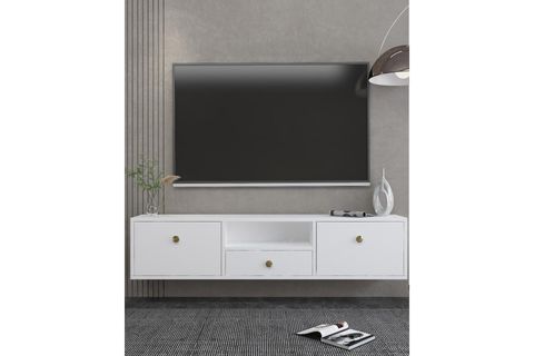 DROP TV SEHPASI, BEYAZ ALTIN KULP, 1301DROPDD 1