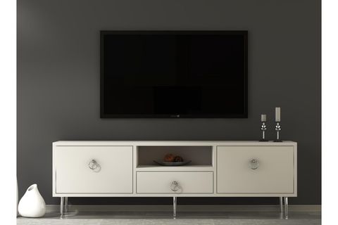 DROP TV SEHPASI, BEYAZ GÜMÜŞ