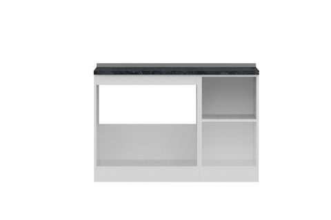 MİNAR 125 CM MUTFAK DOLABI BEYAZ 125-B1-ALT MODÜL