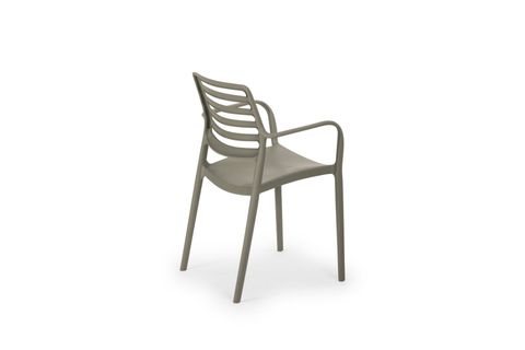 RİCH XL SANDALYE, AÇIK GRİ DÖRTLÜ