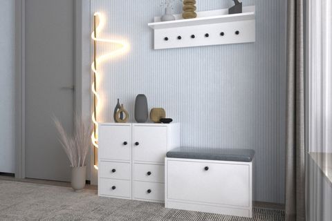 BERA PORTMANTO, KAPAKLI ÇEKMECELİ PUFLU, PNR-PRT-1003