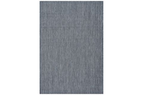 FRESCO EKRU LACİVERT YIKANABİLİR HALI 20522A, 50X80