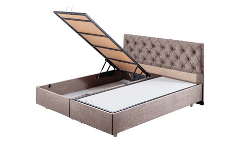 DOLCE BAZA BAŞLIK LETTO YATAK SETİ, KAHVERENGİ, 140X190