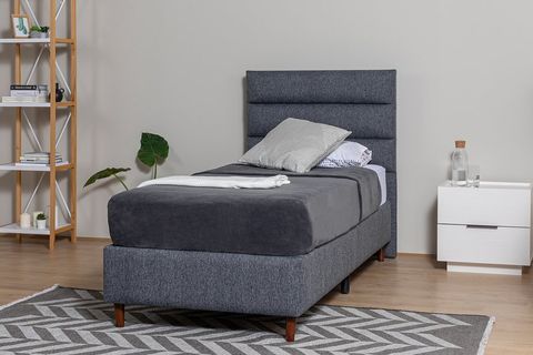 LUNA LİNE BAZA VE BAŞLIK SETİ, KUMAŞ DEĞİŞTİRİLEBİLİR, 90X190