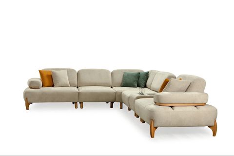 COCO ÇİFT KOLLU KÖŞE KOLTUK, SHOWROOMDAN KUMAŞ DEĞİŞİMLİ