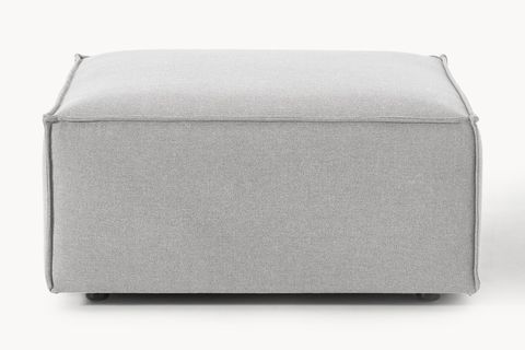 LENA KETEN PUF, GRİ