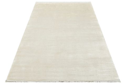 EKO HALI VELVET VL PLAİN ECRU EKRU DÜZ RENK EL EMEĞİ ÖZEL TEZGAHLARDA ÜRETİLEN NATUREL VİSKON UŞAK HALISI 170X240
