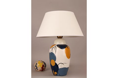 ARTEMİSENTRE HANDMADE DEKORATİF SERAMİK ABAJUR