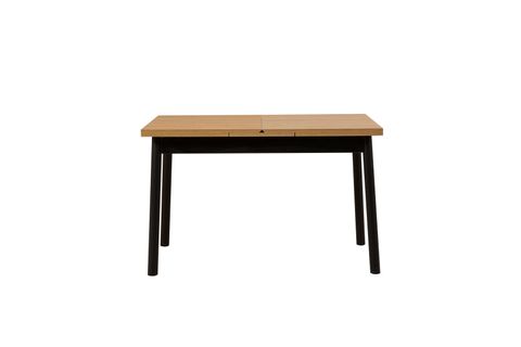 OLİVER MASA TAKIMI, KARİNA SİYAH, 75X120