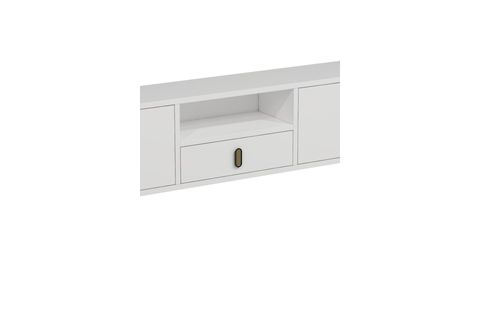 DROPDD TV SEHPASI BEYAZ ALTIN DUVARA MONTAJ, 1324DROPDD 32