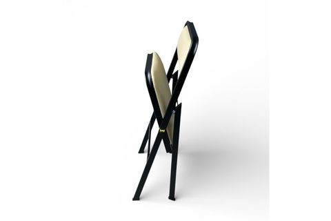 HEY KATLANIR MUTFAK KAMP SANDALYESİ, SİYAH, KAPİÇİNO