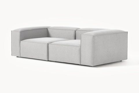 LENA İKİLİ KETEN KOLTUK, GRİ