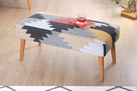BESHİR KİLİM BENCH PUF, YAPRAK