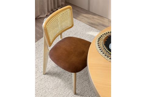 ARMİN AHŞAP MASA TAKIMI, 110X110