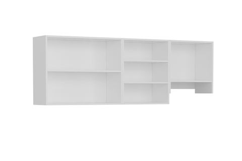 MİNAR 210 CM MUTFAK DOLABI BEYAZ 210-B4-ÜST MODÜL