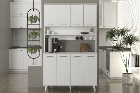 REAL ÇOK AMAÇLI DOLAP, BEYAZ, 120 CM