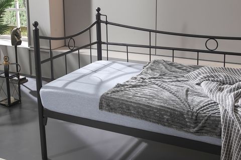 DAİLY DAYBED METAL KARYOLA, SİYAH, 90X200