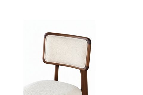 MİRLA HAZERAN DETAY DÖŞEMELİ KAYIN SANDALYE, CEVİZ, 4 ADET