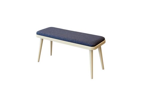 VİNA MİNİ BENCH, SEDEF KREM LACİVERT