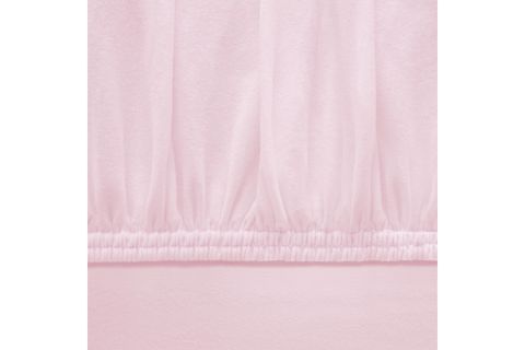 TAÇ JERSEY TEK KİŞİLİK ÇARŞAF SETİ, PEMBE