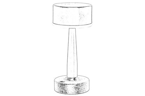 AVONNİ ML LED MASA LAMBASI, METAL, ESKİTME KAPLAMA, 64005-E