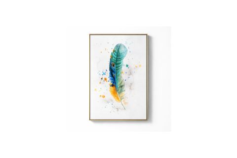 BOHO TÜY MOTİFLİ KANVAS TABLO