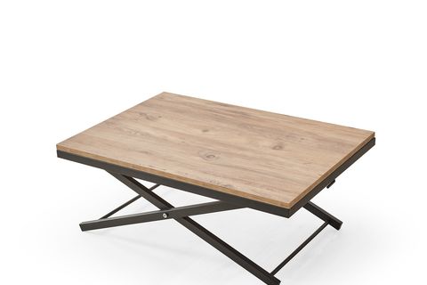 EVİANA AKILLI ORTA SEHPA, KADEMELİ, CEVİZ