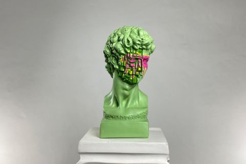 DAVID PINXEL POP ART DEKORATİF ROMA YUNAN HEYKELLERİ