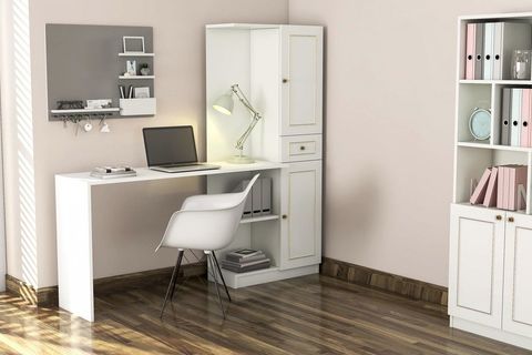 RABİ GOLD COUNTRY ÇALIŞMA MASASI, BEYAZ