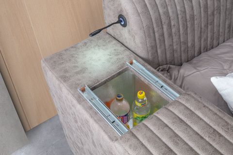 PARİS MASAJLI AKILLI KARYOLA, KAHVERENGİ