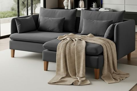 BUDAPEST MODÜLER MİNİ KÖŞE KOLTUK, ANTRASİT